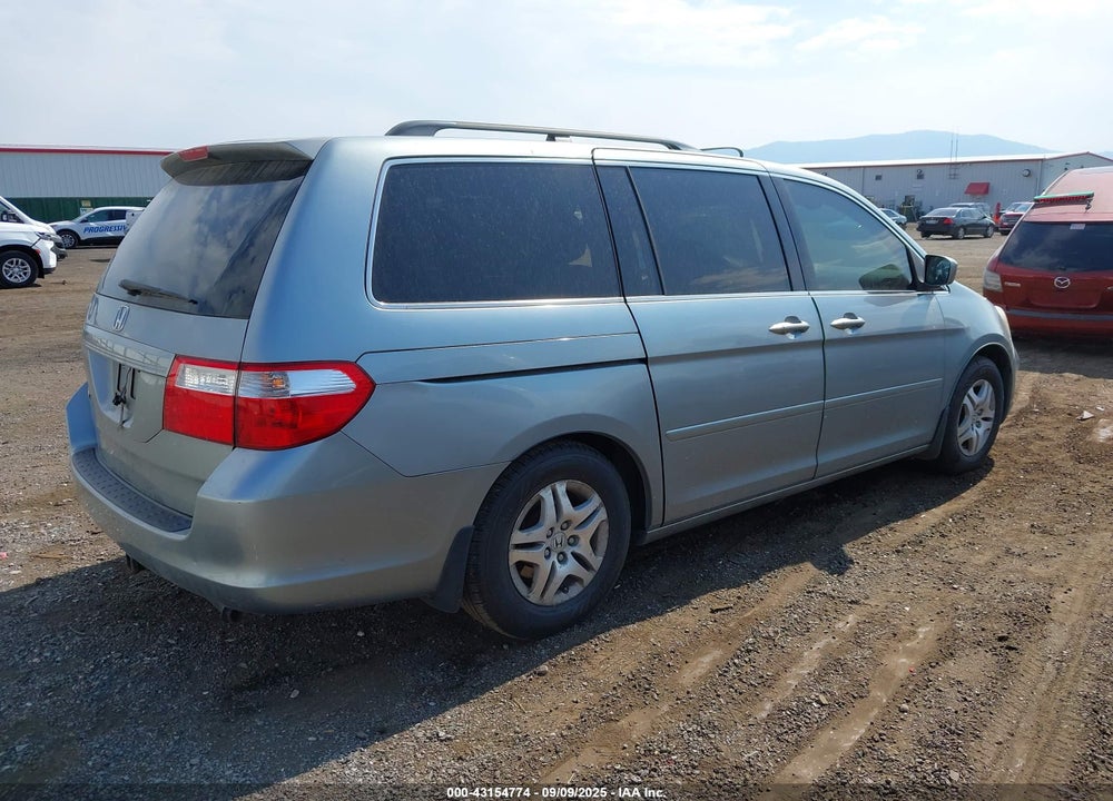 2007 HONDA ODYSSEY EX VIN: 5FNRL38477B091187