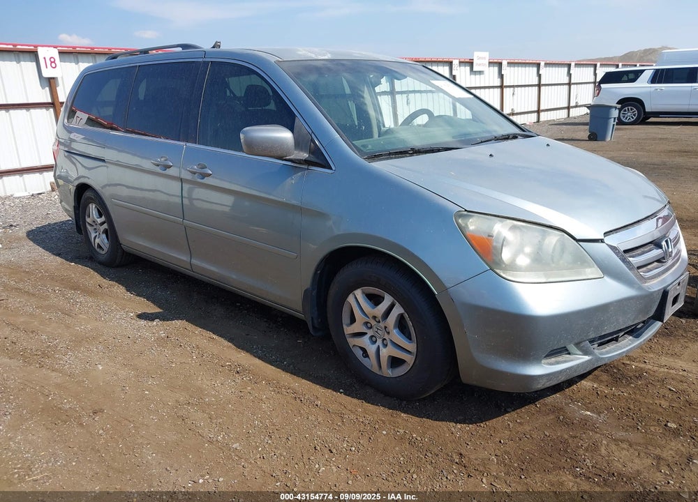2007 HONDA ODYSSEY EX VIN: 5FNRL38477B091187