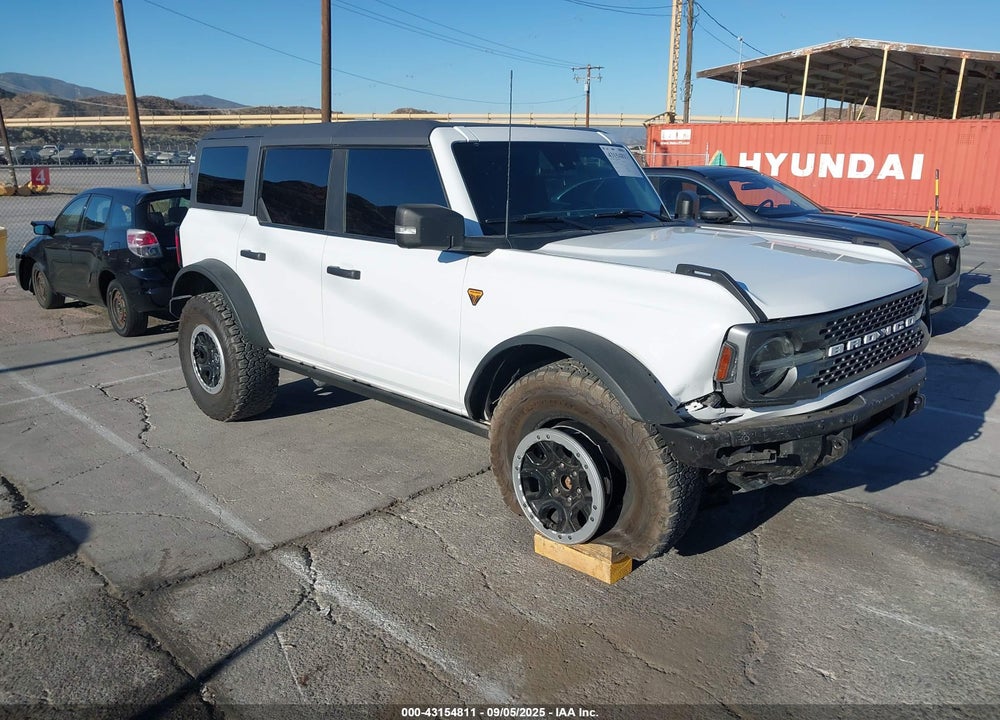 2022 FORD BRONCO BADLANDS VIN: 1FMEE5DP6NLB69808