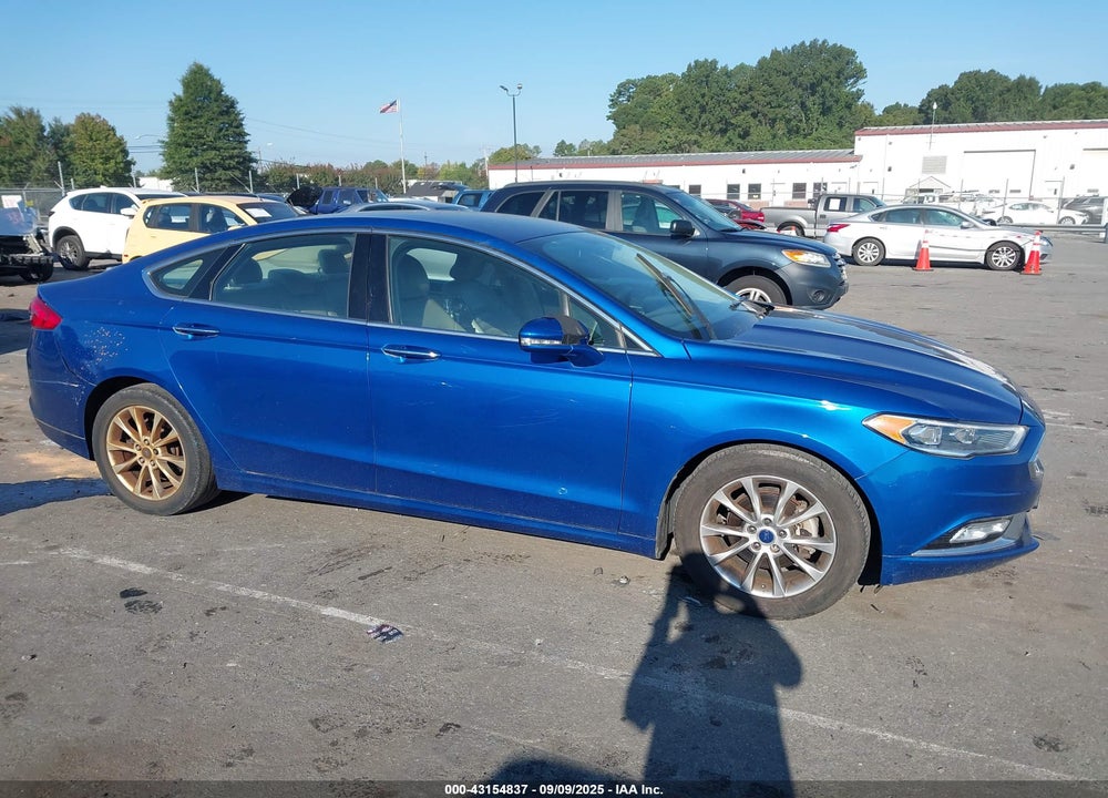 2017 FORD FUSION SE VIN: 3FA6P0HD7HR132252