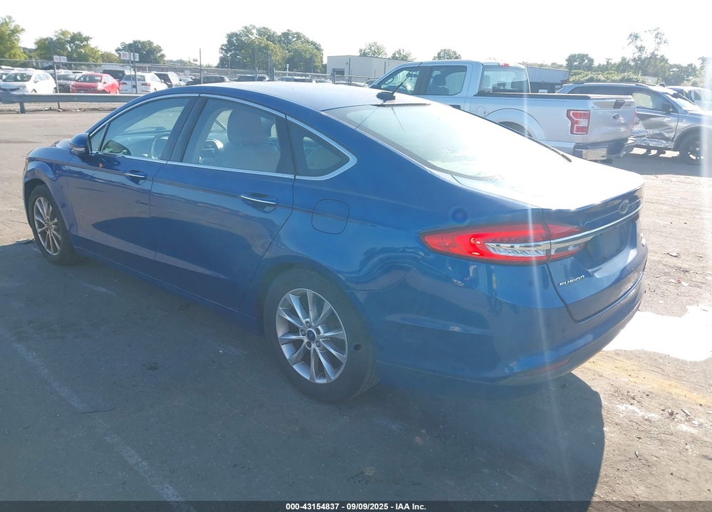 2017 FORD FUSION SE VIN: 3FA6P0HD7HR132252