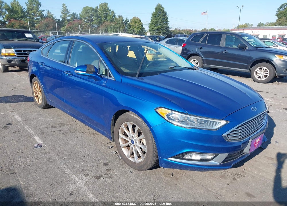 2017 FORD FUSION SE VIN: 3FA6P0HD7HR132252