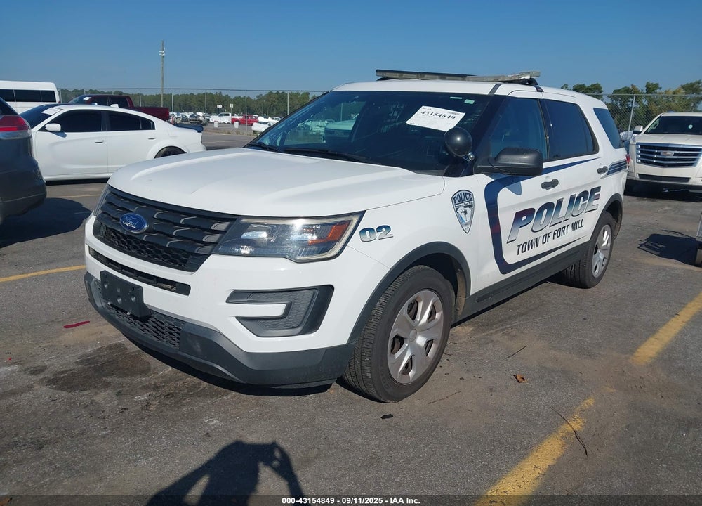 2017 FORD POLICE INTERCEPTOR UTILITY VIN: 1FM5K8AR3HGD93339