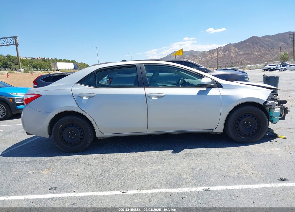 2014 TOYOTA COROLLA VIN: 2T1BURHE6EC132985