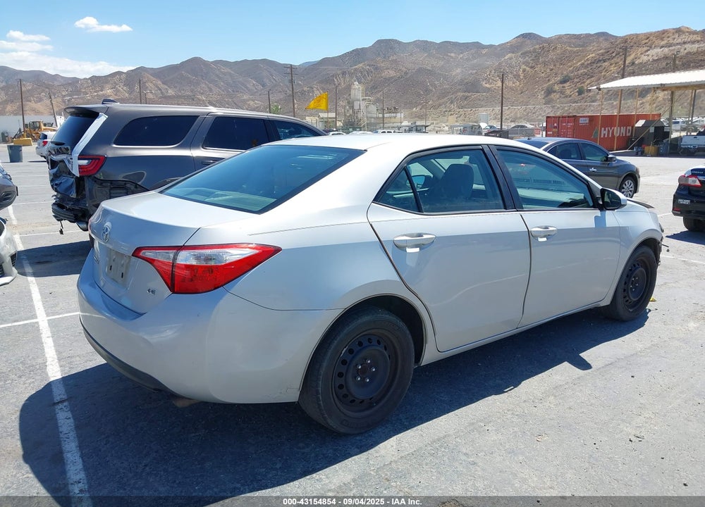 2014 TOYOTA COROLLA VIN: 2T1BURHE6EC132985