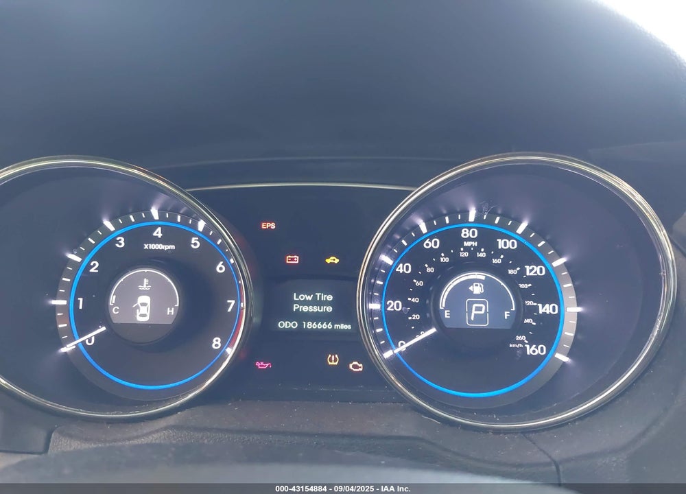2012 HYUNDAI SONATA VIN: 5NPEC4AC8CH391743