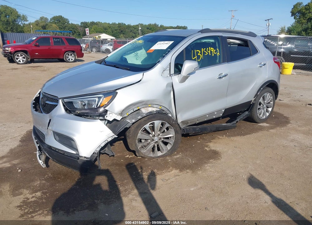 2019 BUICK ENCORE AWD PREFERRED VIN: KL4CJESB7KB847606
