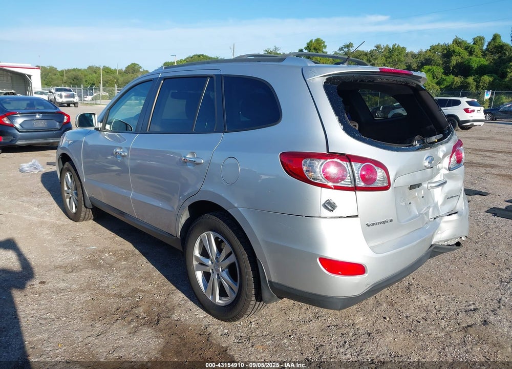 2012 HYUNDAI SANTA FE LIMITED V6 VIN: 5XYZKDAG0CG098854