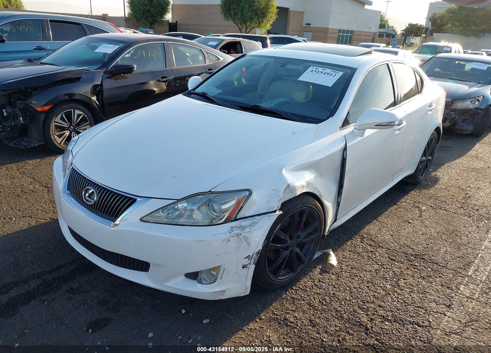 2009 LEXUS IS 250 VIN: JTHBK262295095165