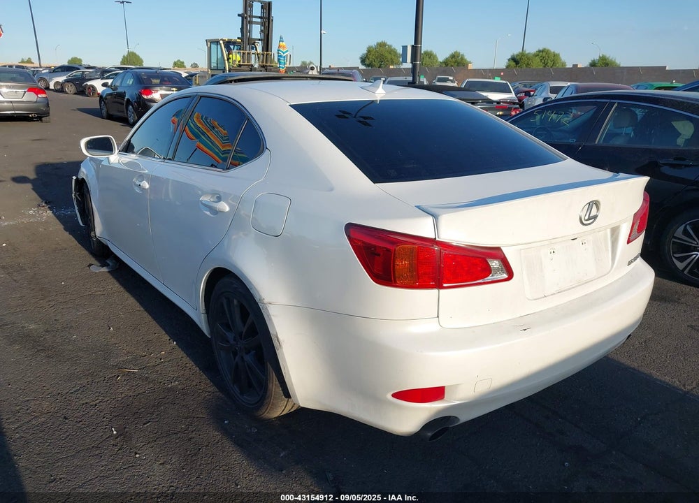 2009 LEXUS IS 250 VIN: JTHBK262295095165