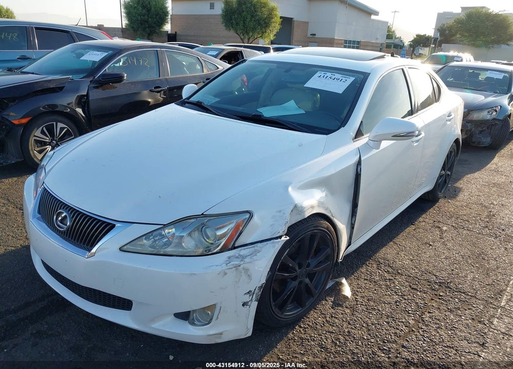 2009 LEXUS IS 250 VIN: JTHBK262295095165