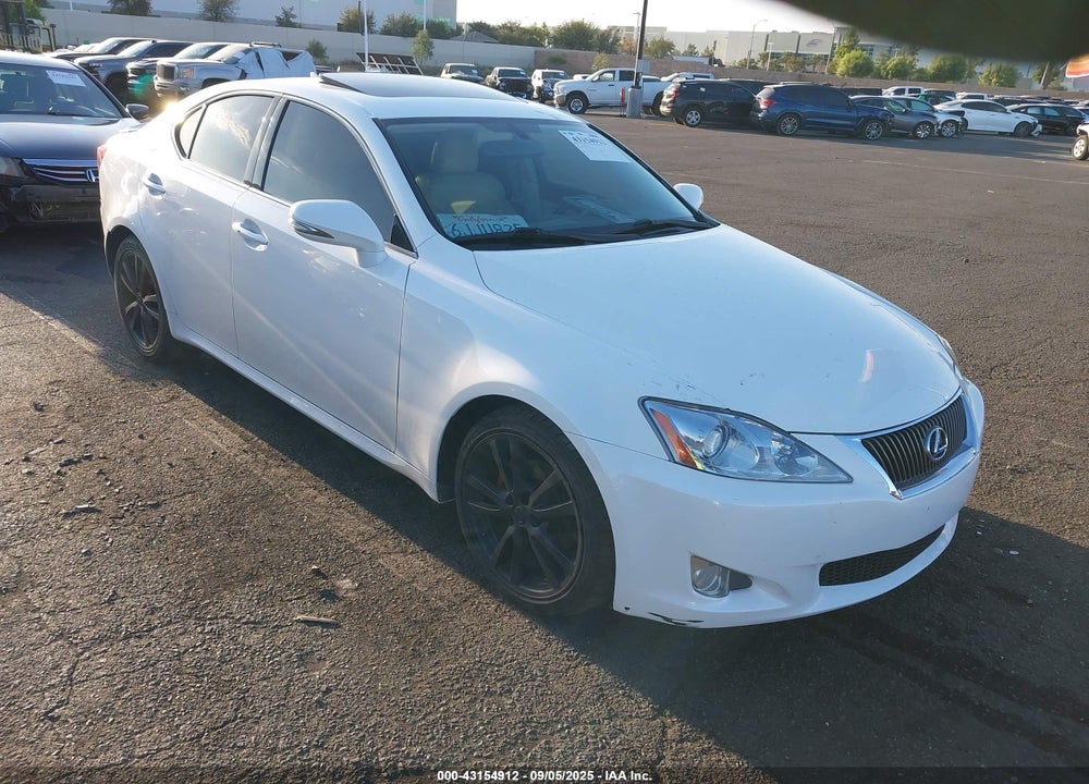 2009 LEXUS IS 250 VIN: JTHBK262295095165