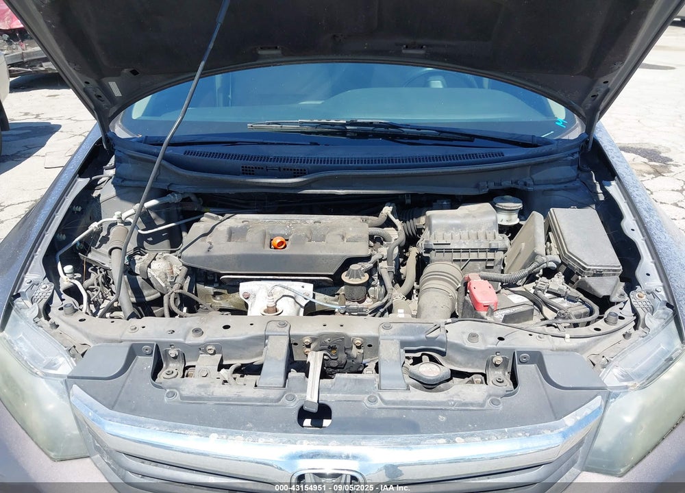 2012 HONDA CIVIC VIN: 2HGFB2F59CH539513