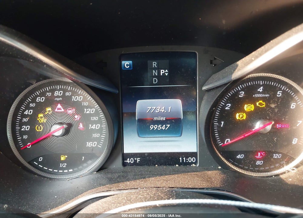 2017 MERCEDES-BENZ C CLASS VIN: WDDWJ4KB1HF373575