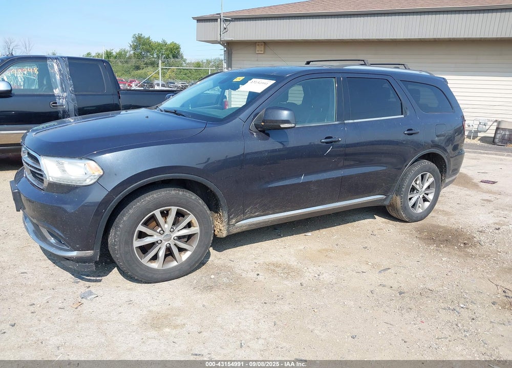 2015 DODGE DURANGO VIN: 1C4RDJDG5FC709538