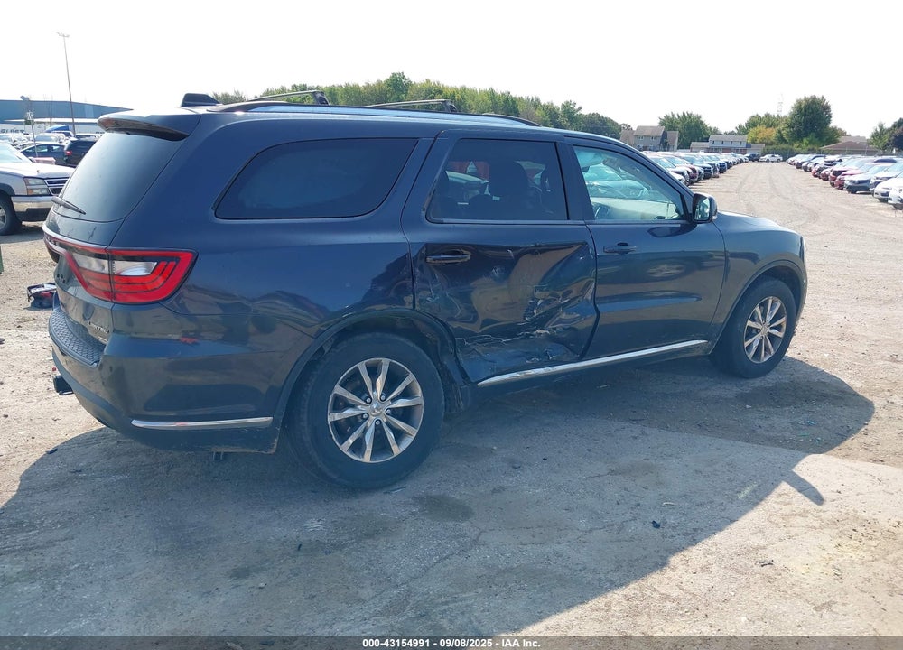 2015 DODGE DURANGO VIN: 1C4RDJDG5FC709538