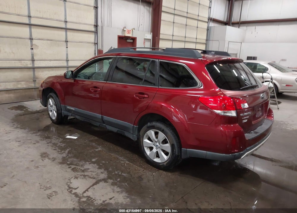 2012 SUBARU OUTBACK 2.5I LIMITED VIN: 4S4BRBKC2C3294047