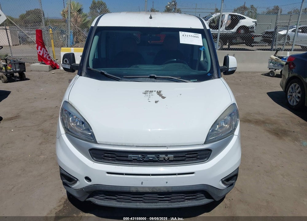 2019 RAM PROMASTER CITY TRADESMAN SLT VIN: ZFBHRFBBXK6M05523