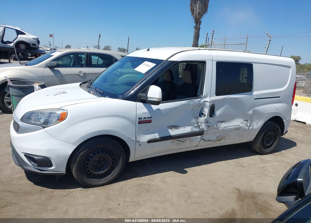 2019 RAM PROMASTER CITY TRADESMAN SLT VIN: ZFBHRFBBXK6M05523