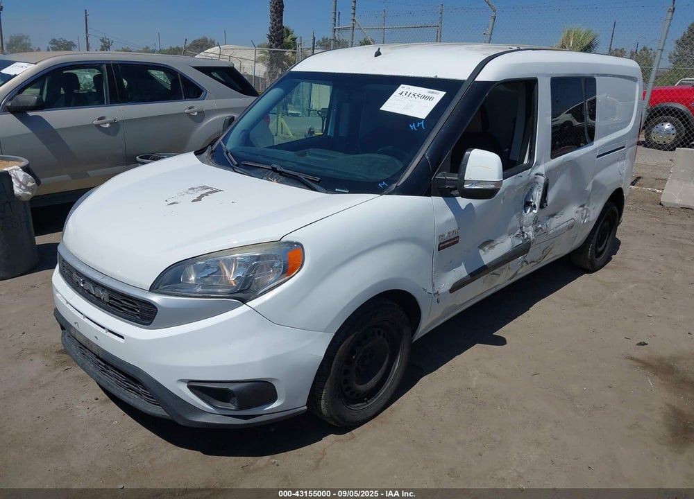 2019 RAM PROMASTER CITY TRADESMAN SLT VIN: ZFBHRFBBXK6M05523