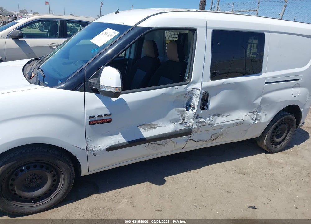 2019 RAM PROMASTER CITY TRADESMAN SLT VIN: ZFBHRFBBXK6M05523