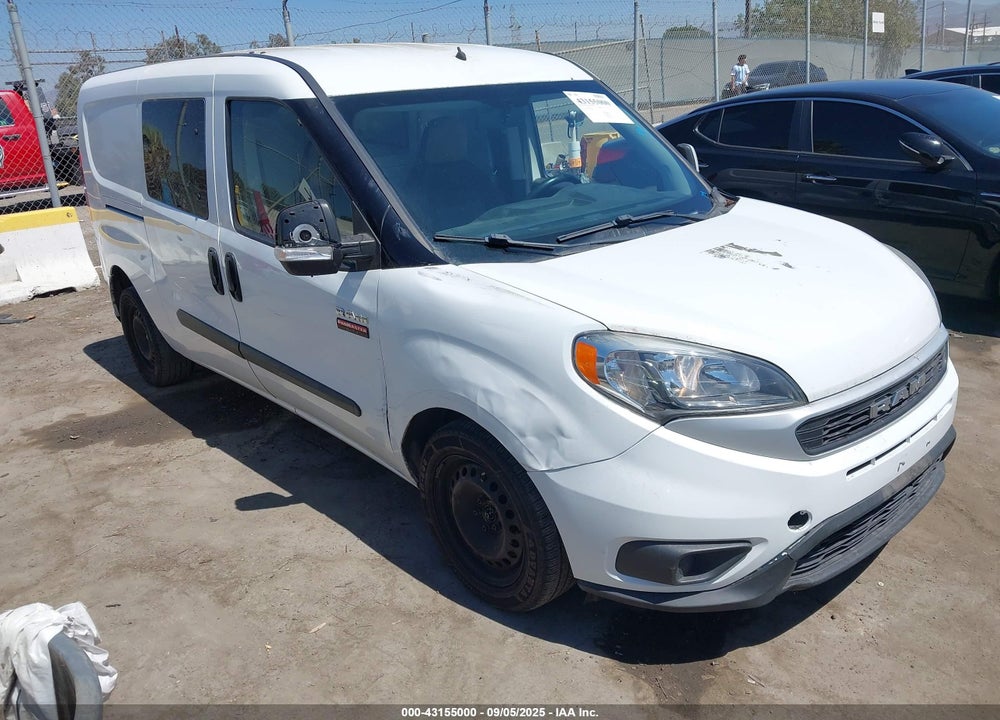 2019 RAM PROMASTER CITY TRADESMAN SLT VIN: ZFBHRFBBXK6M05523