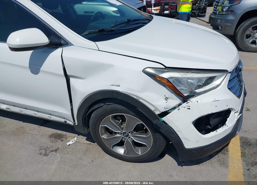 2016 HYUNDAI SANTA FE SE VIN: KM8SM4HFXGU148930