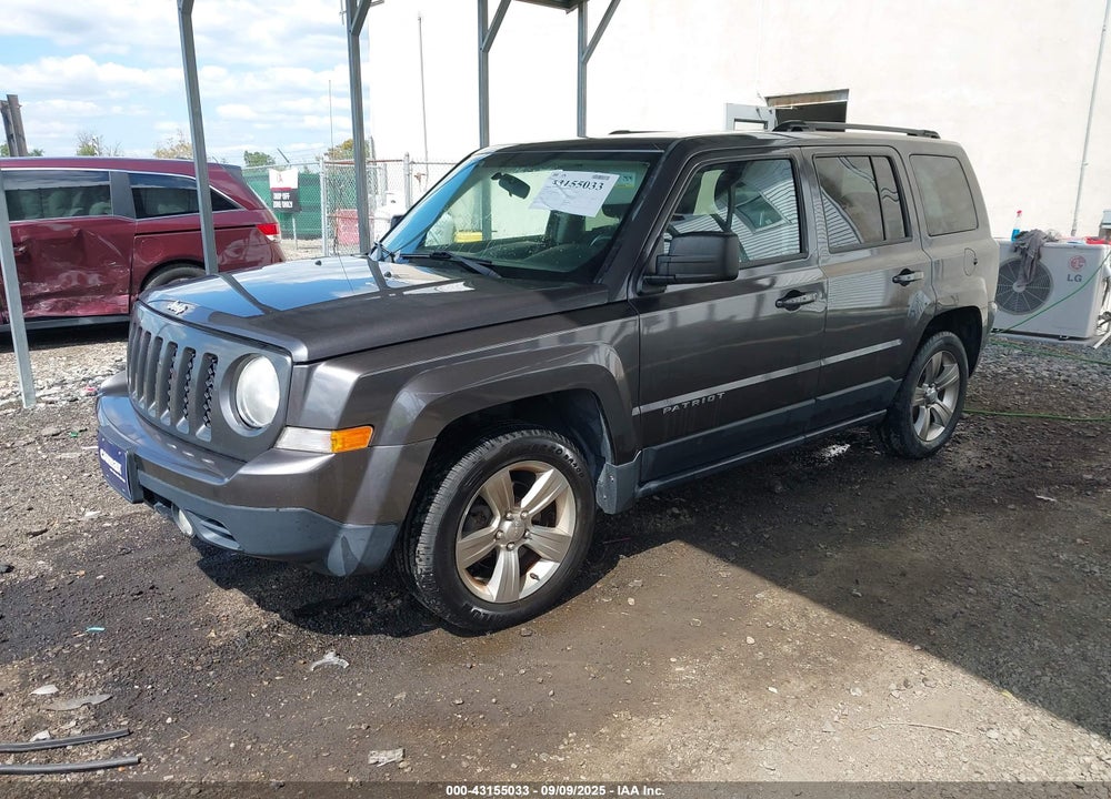 2014 JEEP PATRIOT LATITUDE VIN: 1C4NJPFB8ED850978