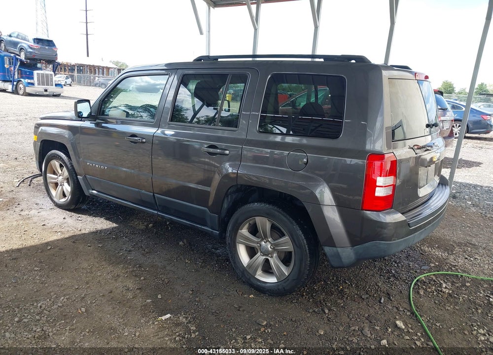 2014 JEEP PATRIOT LATITUDE VIN: 1C4NJPFB8ED850978