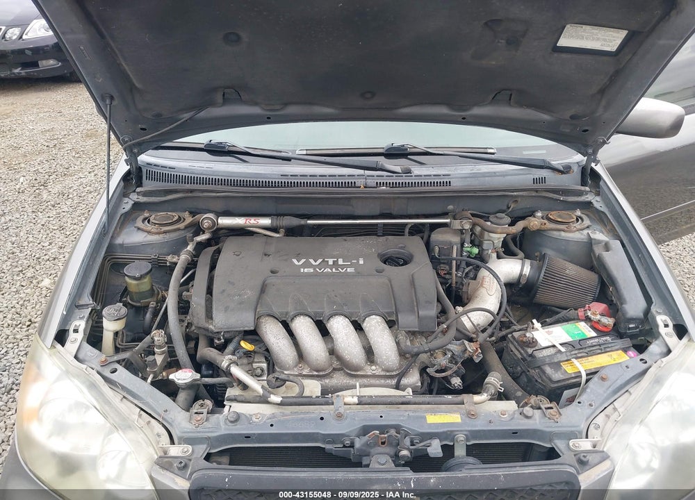 2005 TOYOTA COROLLA XRS VIN: 2T1BY30E95C452072