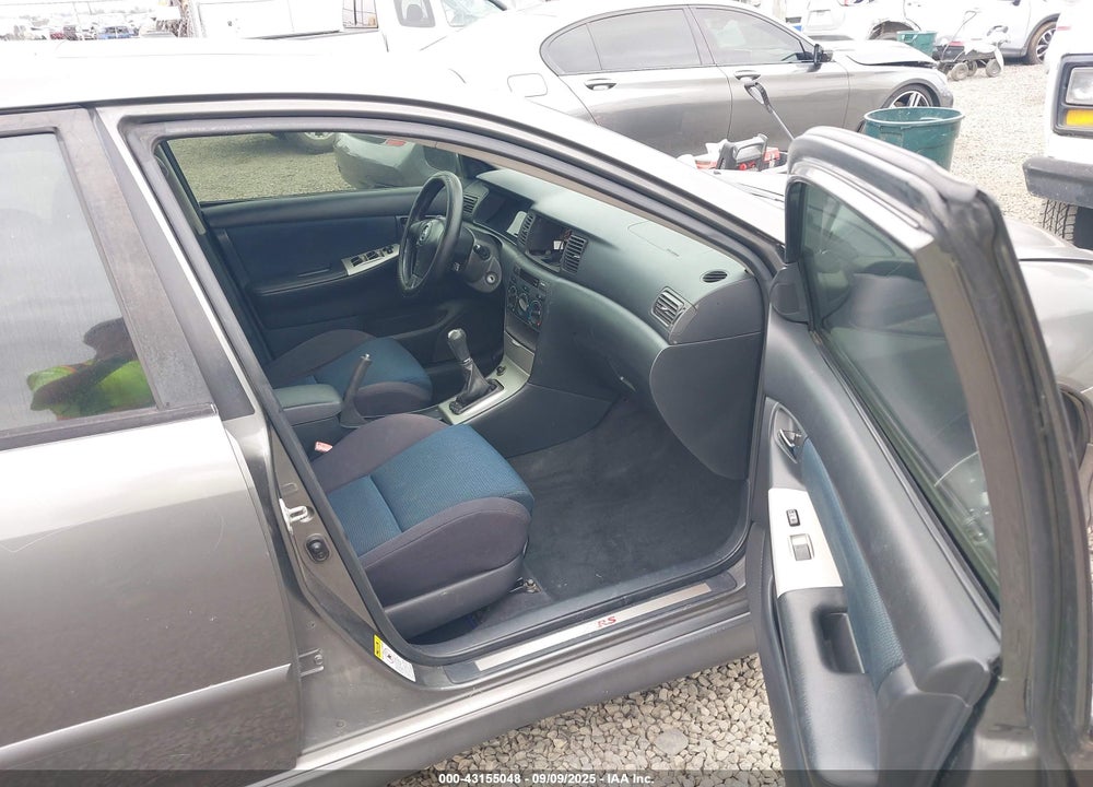 2005 TOYOTA COROLLA XRS VIN: 2T1BY30E95C452072