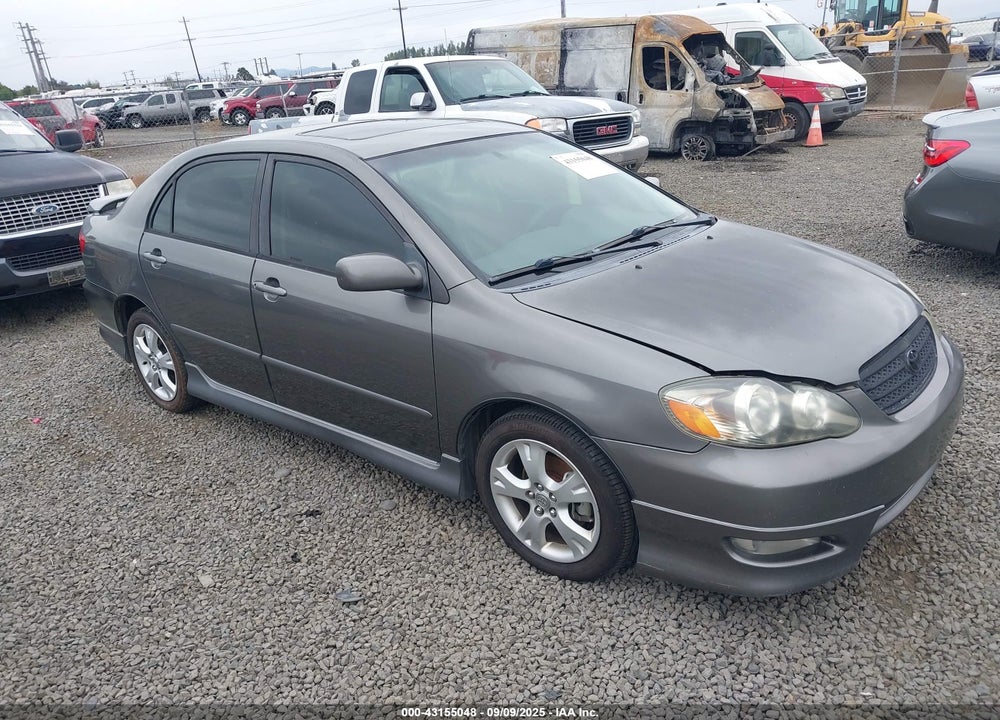 2005 TOYOTA COROLLA XRS VIN: 2T1BY30E95C452072
