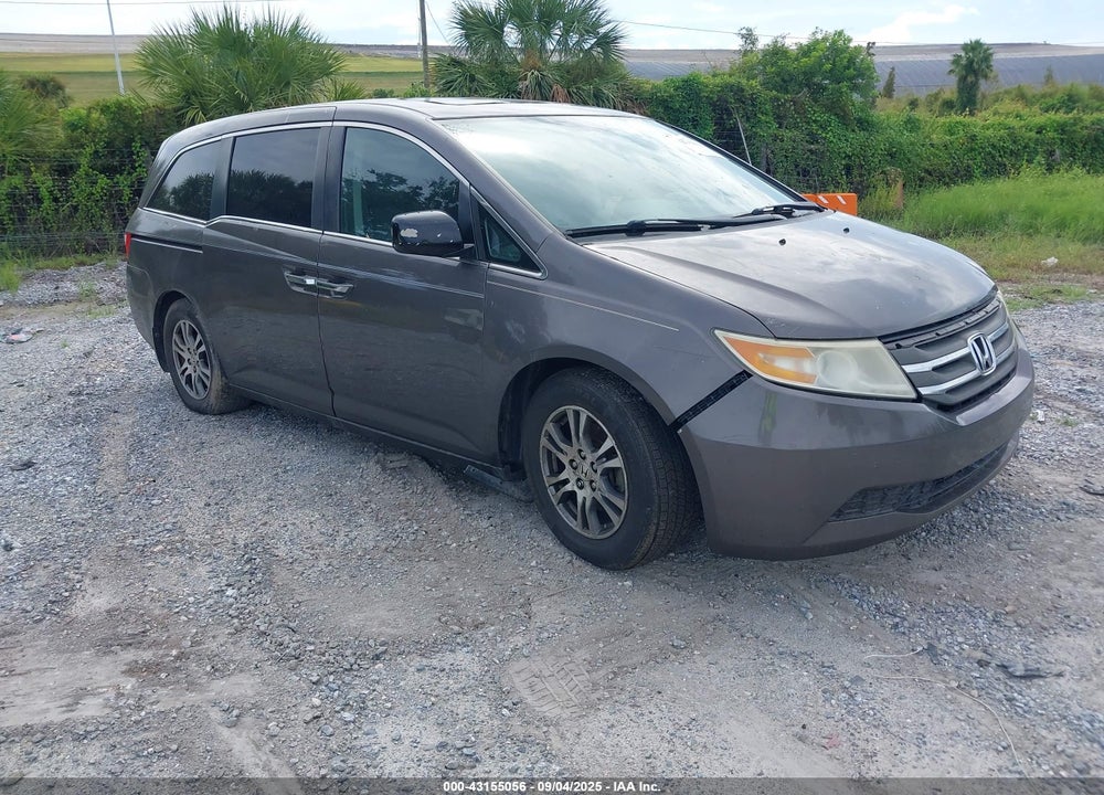 2013 HONDA ODYSSEY EX-L VIN: 5FNRL5H65DB091326
