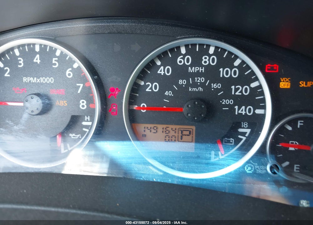 2008 NISSAN PATHFINDER SE VIN: 5N1AR18U48C624591