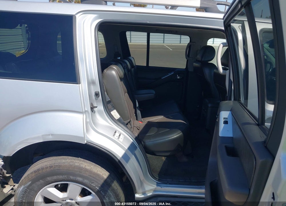 2008 NISSAN PATHFINDER SE VIN: 5N1AR18U48C624591
