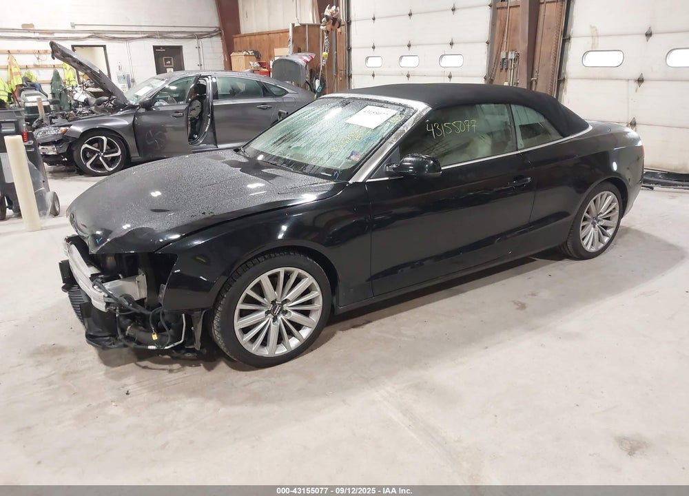 2012 AUDI A5 VIN: WAUCFAFHXCN007914