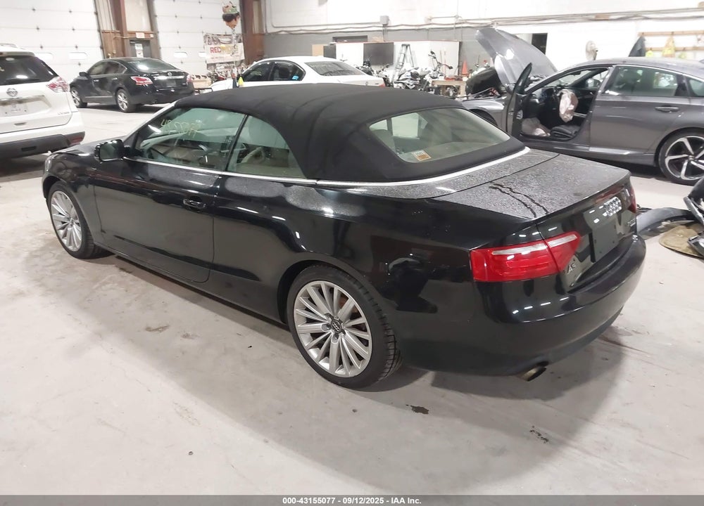 2012 AUDI A5 VIN: WAUCFAFHXCN007914