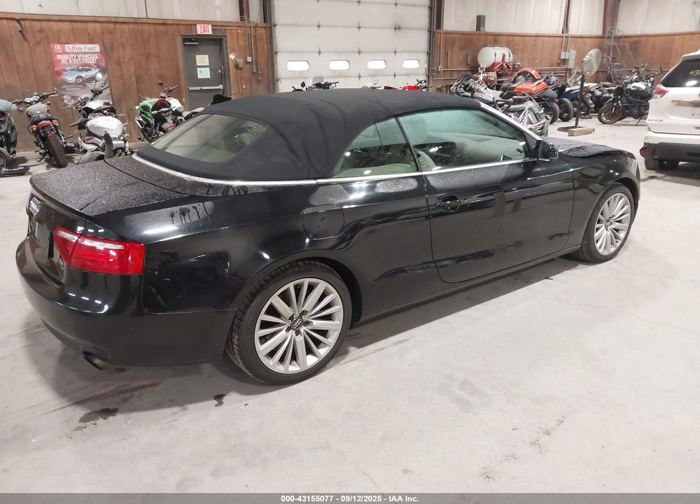 2012 AUDI A5 VIN: WAUCFAFHXCN007914
