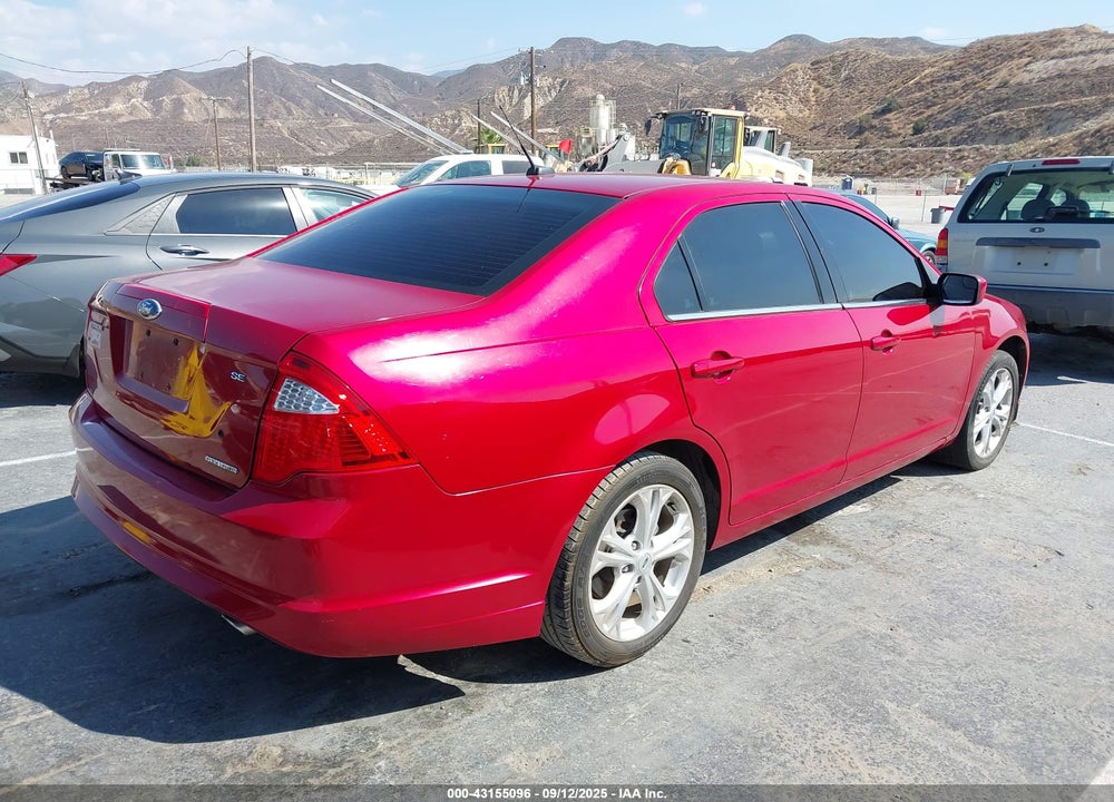 2012 FORD FUSION VIN: 3FAHP0HG3CR402895