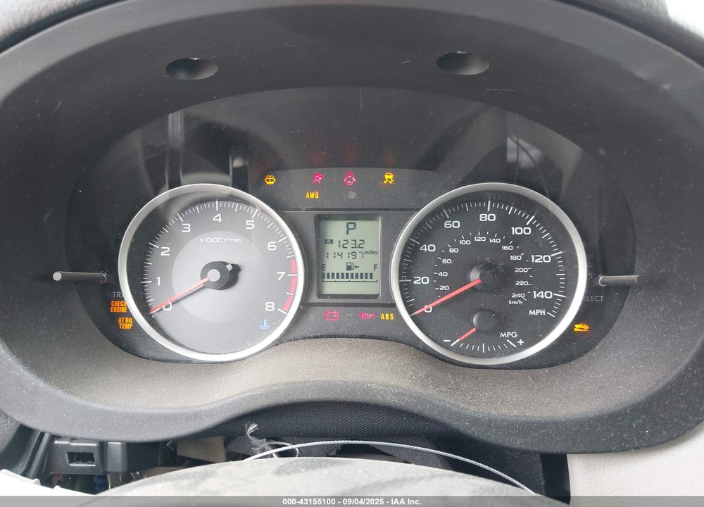 2014 SUBARU XV CROSSTREK 2.0I PREMIUM VIN: JF2GPACC6E8230075