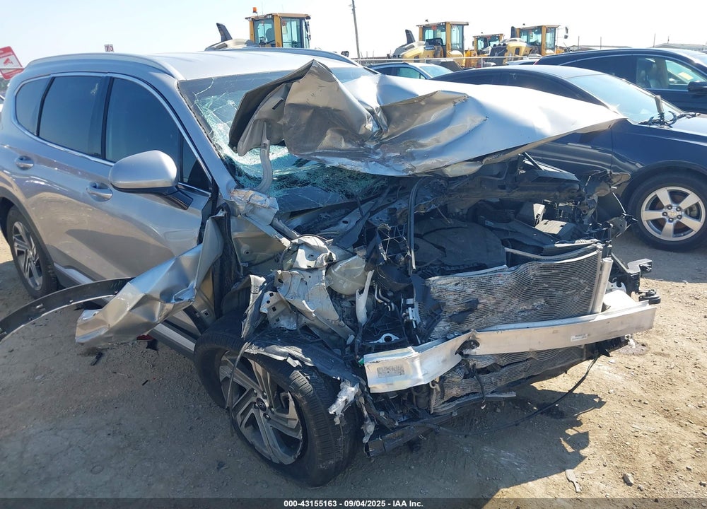 2021 HYUNDAI SANTA FE VIN: 5NMS24AJ7MH307785