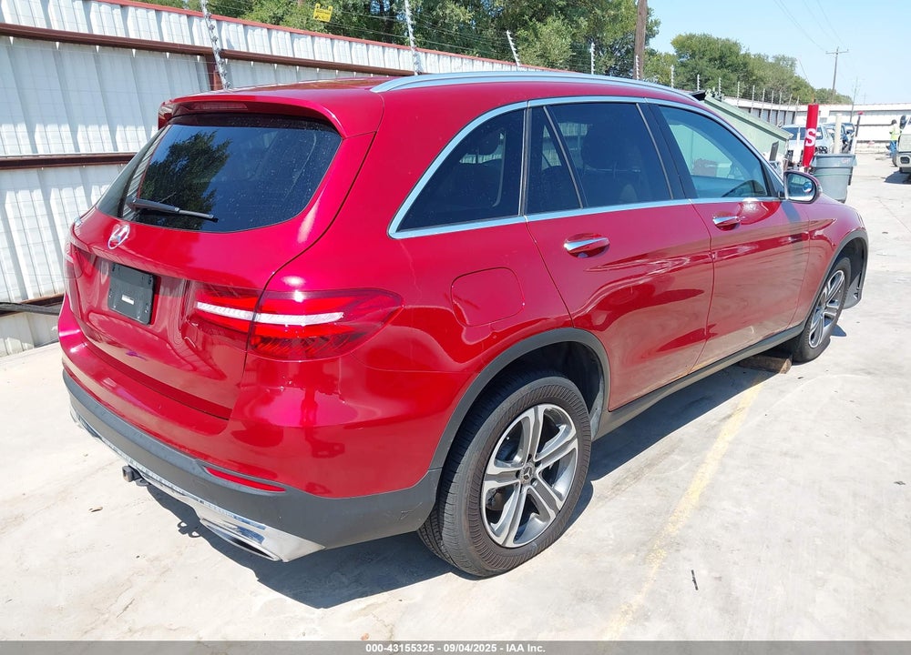 2018 MERCEDES-BENZ GLC CLASS VIN: WDC0G4JB5JV111046