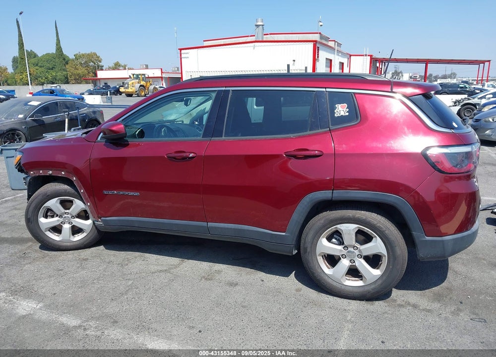 2021 JEEP COMPASS VIN: 3C4NJCBB9MT505921