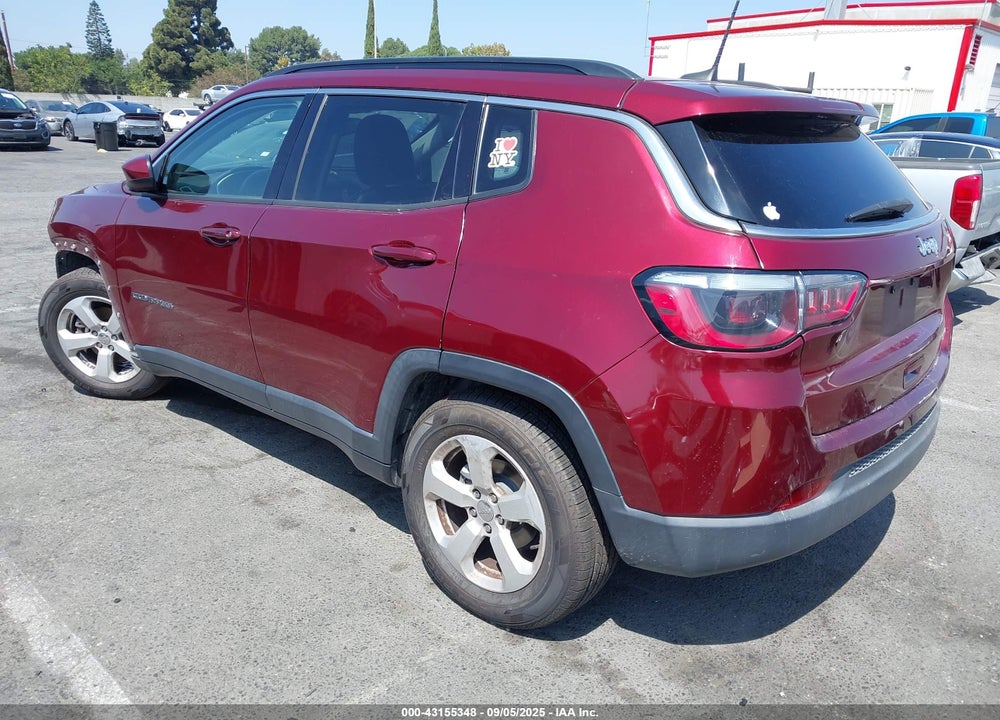 2021 JEEP COMPASS VIN: 3C4NJCBB9MT505921