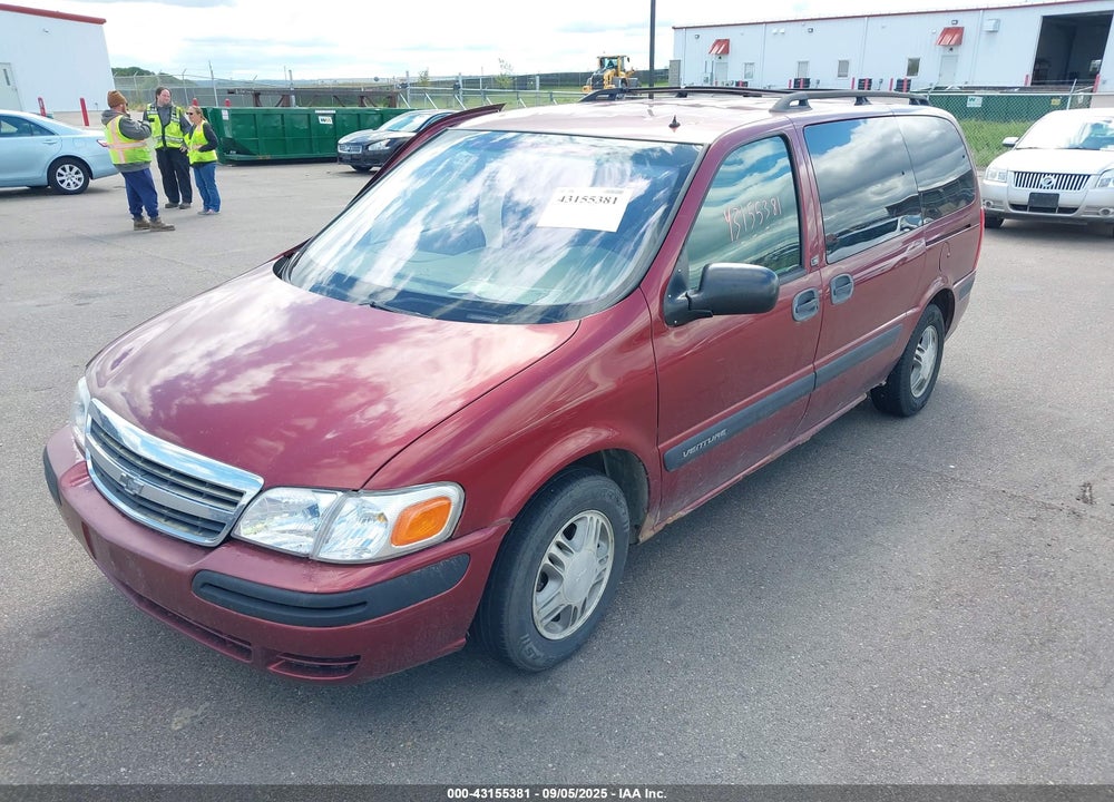 2001 CHEVROLET VENTURE LS VIN: 1GNDX03E61D276091