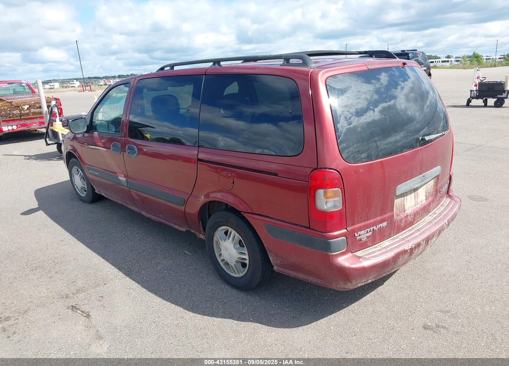 2001 CHEVROLET VENTURE LS VIN: 1GNDX03E61D276091