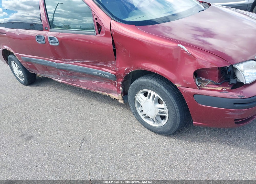 2001 CHEVROLET VENTURE LS VIN: 1GNDX03E61D276091