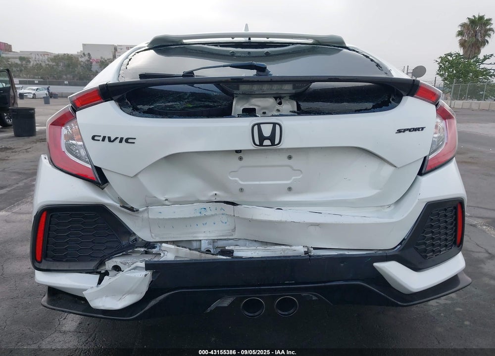 2019 HONDA CIVIC VIN: SHHFK7G43KU223142