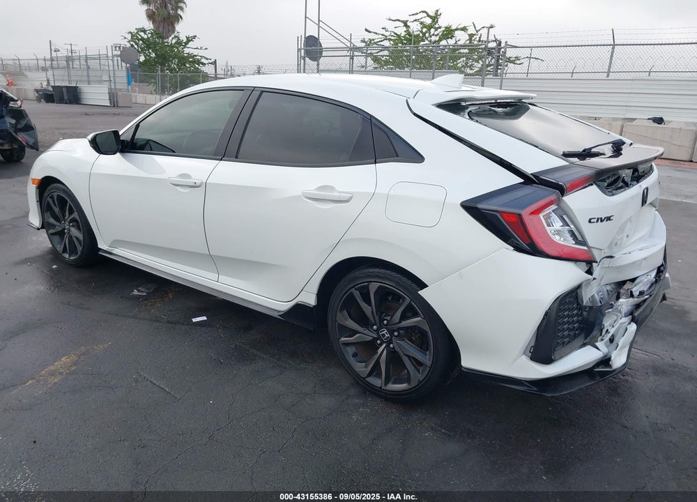 2019 HONDA CIVIC VIN: SHHFK7G43KU223142