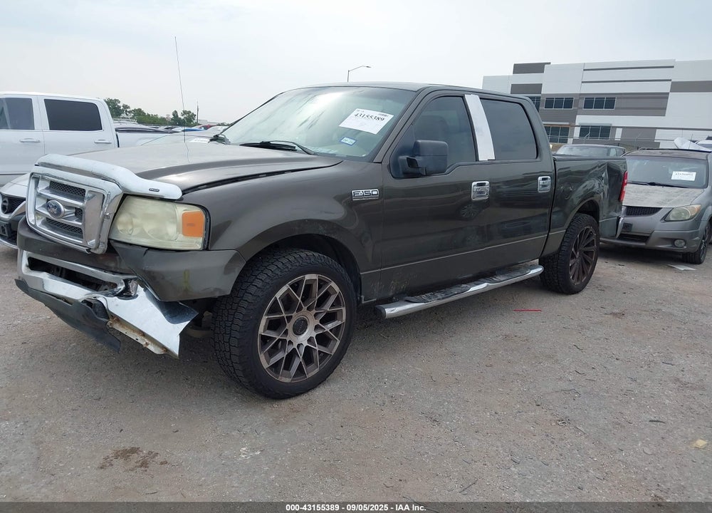 2008 FORD F-150 60TH ANNIVERSARY/FX2/KING RANCH/LARIAT/LIMITED/XLT VIN: 1FTPW12548FB21697
